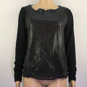 Liberty Garden leatherete shirt